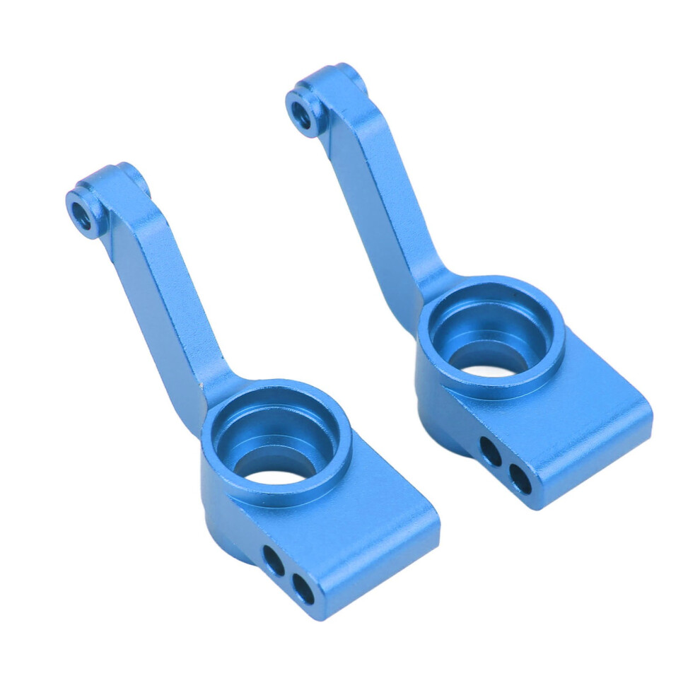 2Pcs Aluminum Rc Rear Hub Carrier For 1:10 4Wd Car Dark/Blue 7901374683598