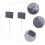 2pcs Waterproof Garden Plant Labels Reusable Rectangular Hanging Tags for Flowers Vegetables 4