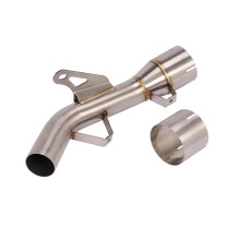 Motorcycle Muffler Pipe Kawasaki Z900 Z900E 2017 Exhaust Tube Middle Link Pipe Motorbike Accessories