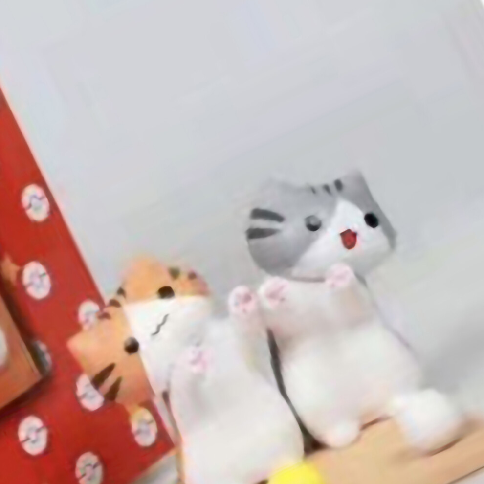 Cute Pvc Cat Phone Stand, Versatile Desktop Holder For Mobile Phones 4151374685907