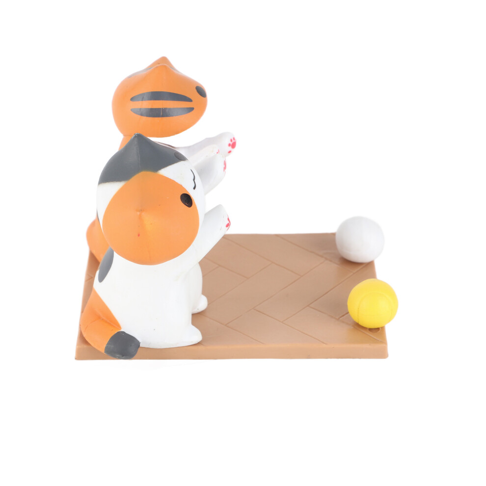 Cute Pvc Cat Phone Stand, Versatile Desktop Holder For Mobile Phones 5001374686499