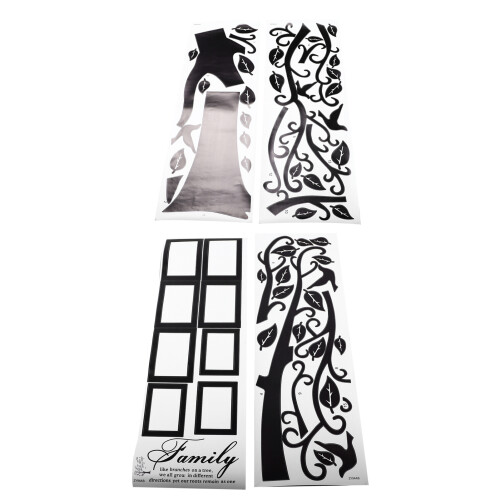 Memory Tree Photo Wall Sticker PVC Black 60x90x2cm