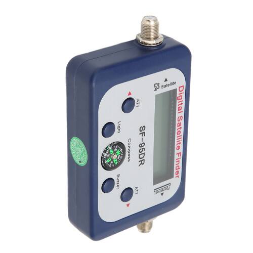 Digital Satellite Finder with LCD, Blue, DC 13-18V, Compass 2