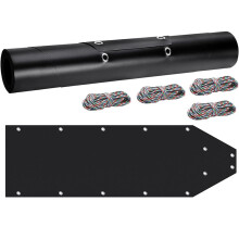 Deer Sled With Ropes, Ice Fishing Sled, Snow And Firewood Utility Sled, Accessory Set For Ice Fishing, 2Piece Package