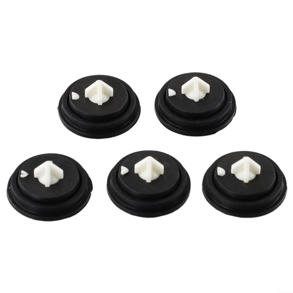 Rubber Diaphragm Washers 28Mm Diameter 5Pack For Fill Valves Replacement Parts For Bottom And Side Inlet Toilet Cistern Ball Valves 9382693115577