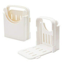 Bread Slicer ABS Portable Foldable Manual Thickness Adjustable Kitchen Slicer For Bread Loaf Sandwich Roast