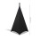 Soft Cloth 3-Sided Speaker Stand Cover Black 360 Protective Case 10