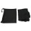 Soft Cloth 3-Sided Speaker Stand Cover Black 360 Protective Case 4