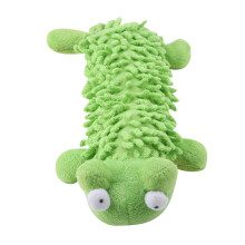 Educatief speelgoed voor kinderen: pluche handpop in de vorm van een alligator stimuleert creativiteit en leervermogen. Zachte en comfortabele