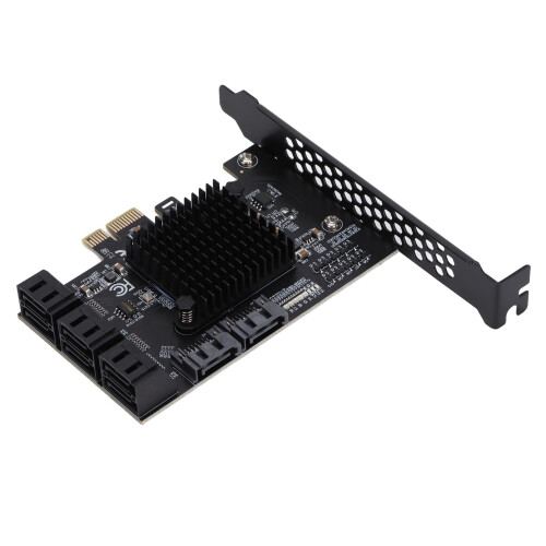 Κάρτα επέκτασης σκληρού δίσκου Pcie σε SATA, σταθερή απόδοση, χαμηλού προφίλ, βάση 2