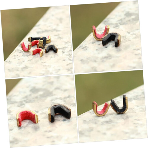 Copper Alloy String Fastener Clips Nocking Points For Compound & Recurve Bows, Rust Resistant, Adjustable Rings, 10Pcs 1
