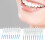 Disposable Soft Silicone Interdental Brush Set, 200pcs, Blue 12