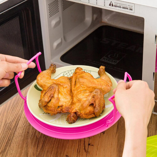 Food Heating Tray Double Oven Heating Shelf For Student Office, SpaceSaving Design, Compact Size, Efficient Heating 1