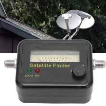 Pro Satellite Signal Locator: LCD Display & Buzzer for TV Antenna