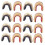 Brass String Buckle Clips Nocking Points Recurve & Compound Bows 16Pcs Multi Purpose Rings Precise Arrow Positioning 1