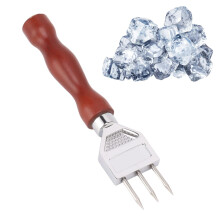 Stainless Steel Ice Pick with Ergonomic AntiSlip Grip, Heavy Duty Ice Breaker for Kitchen Bar Type A