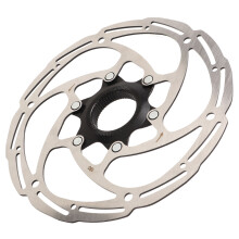 Disque de frein en acier de 180 mm avec couverture de verrouillage central pour VTT et vélos de route