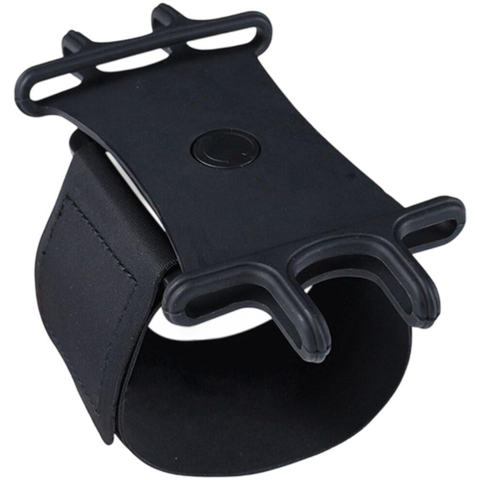 Wristband Phone Holder For 4-6.7 Inch Smartphones, 360 Rotatable Armband, Detachable For Running, Jogging, Cycling, Hiking, Black 9189345475139