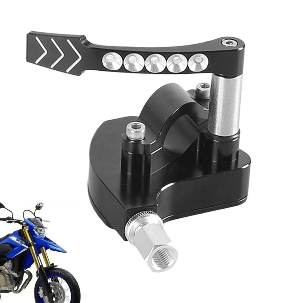Throttle Handle Assembly Thumb Throttle Lever Control Replacement Anodized Finish Black 9382693011589