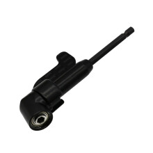Right Angles Drill Attachment Corner Tool For Furniture & Vehicle Use In Narrow Areas, Black