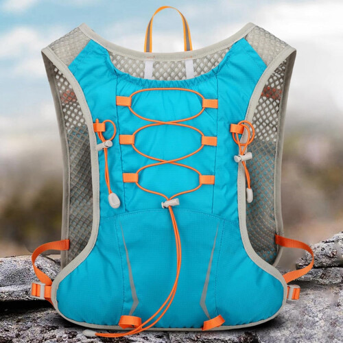 Running Hydration Pack Marathoner Water Daypack Adjustable Reflective Hydration Pack For Outdoor Running Camping Cycling 1