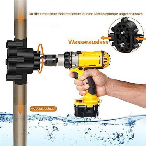 New Electric Drill Pump, Mini Hand Self-Priming Li 2