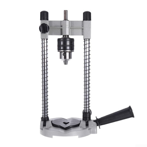 Practical Stand Drilling Guide For Vertical Positioning Tasks Metal Construction Adjustable Lightweight