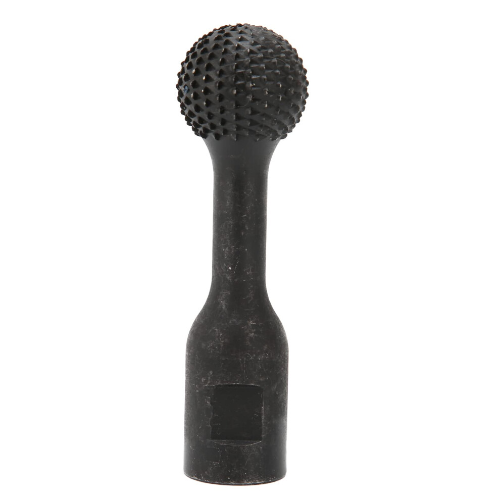 Sphere Rotary File Burr 14Mm Shank, 30Mm Grinding Head For Wood And Metal Engraving, Polishing, Angle Grinder, Black 9382693011855