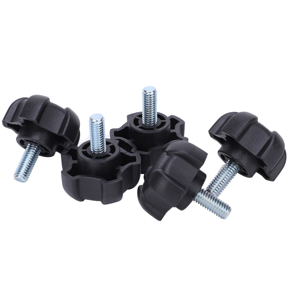 M615 M6 Abs Plastic Star Clamping Knob Hand Tightening 15Mm Screw 4611379328358