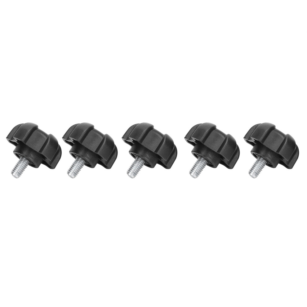 5Pcs Einstellbare Knob Bolt Kunststoff Fã¼Nf Stern 7592057836235