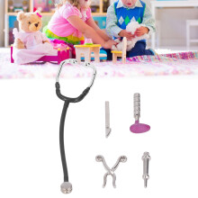 5Pcs 1:12 Scale Mini Dollhouse Medical Set - Realistic Alloy Models