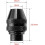Universal Self Tightening Chuck for Rotary Tools 0.73.2 Cm Drill Bit Holder Black 2