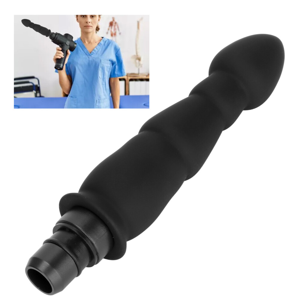 Silicone Massage Gun Head Attachments Waterproof, 0.71in Fascia Gun Replacement