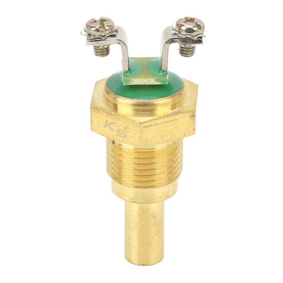 Coolant Temperature Sensor, 18Mm Thread, Brass, For Excavator, Replacement Accessory, Accuracy Light 9347817410990