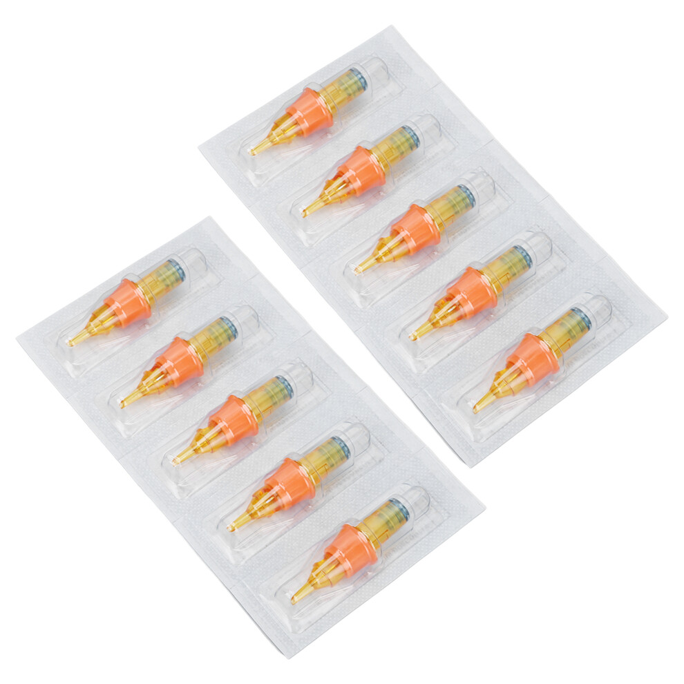 7RL Round Liner Tattoo Needles: Rapid Coloring with Silicone Wrap Design