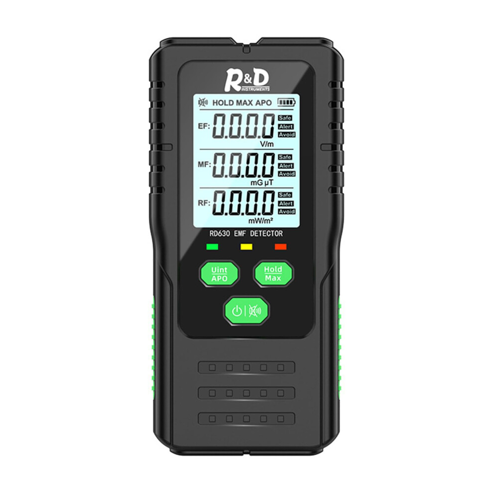Radiation Meter Digital Emf Detector Handheld Electromagnetic Radiation Meter 9199774883238