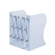 Fermalibri regolabile per scrivania, fermalibri espandibili, struttura in metallo resistente, struttura retrattile, design sottile, base stabile,