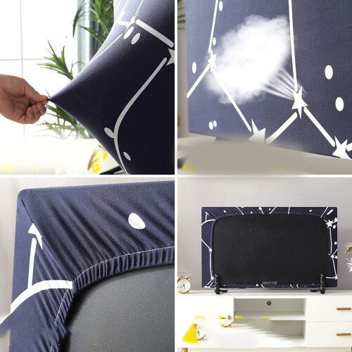 Universal Weatherproof Polyester TV Cover for 55in Home Use 2