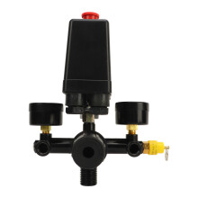 Interruttore di pressione per compressore d'aria 0-180PSI Lega di zinco, ottone, ABS | 80.000 cicli