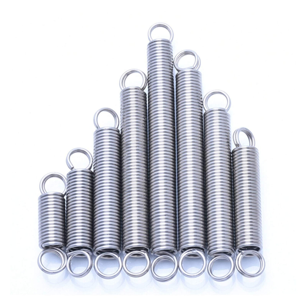 Tension Spring 304 Stainless Steel Ring Hook Extension Coil Wire Diameter 1.5Mm Outer Diameter 12Mm Size 35Mm 1Pcs 9164114299079