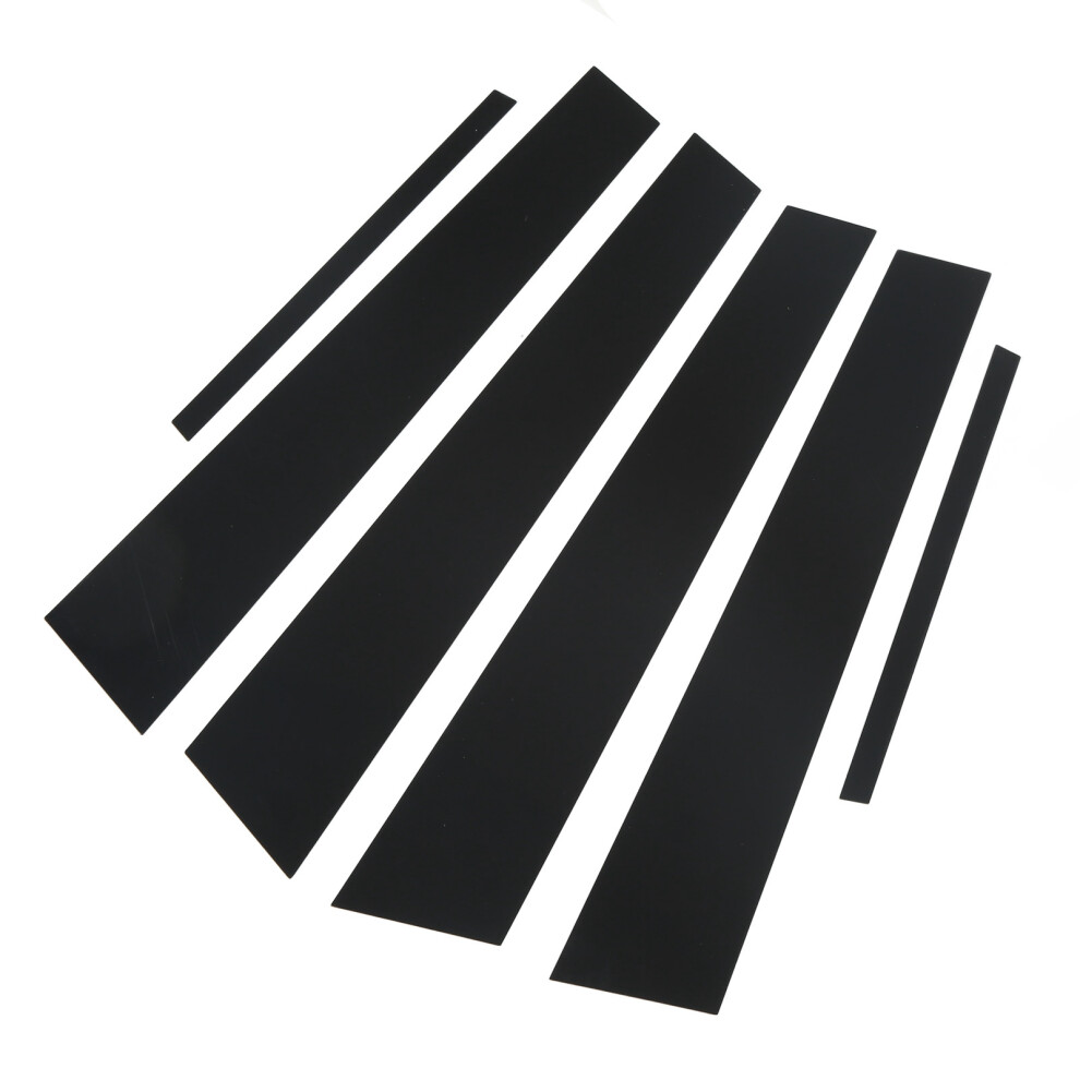 Dodge Charger 2011Â2021 Side Door Gloss Pillar Post Trim Set Black 3551374701323