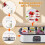 Yogurt Maker Machine 1400ml 8 Glass Jars Automatic Probiotic Yogurt Maker Adjustable Temperature Time Control 3