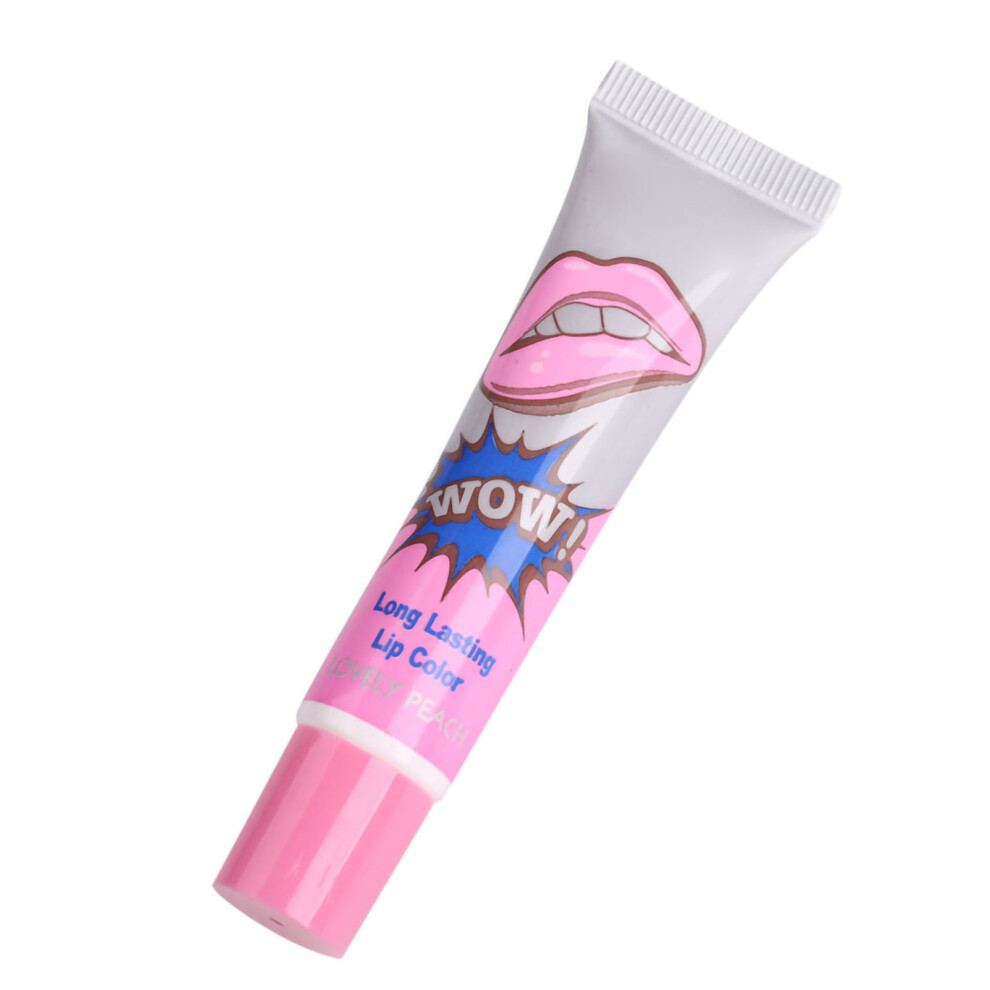 Peach Moisturizing Lipstick Stick Long Lasting Film-Type Lip Gloss