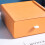 Stackable Orange Desktop Storage Box, PP Drawer Organizer, Strong Load 5