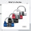 4Pack 5Digit UType Combination Gym Locks With Adjustable Codes Rust Black Red Blue Silver 5