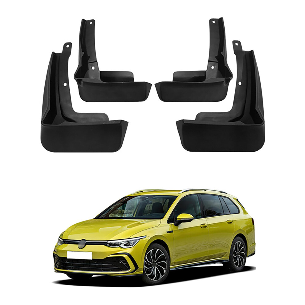 Car Mud Flaps For Compatible Vw Golf 8 Rline 20202023 4Piece Abs Fender Cover Set Waterproof Splash Protection Sporty Trim Line 9347817412543