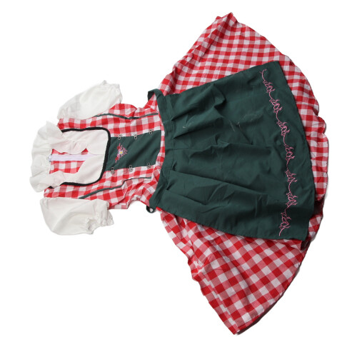 Παραδοσιακό φόρεμα Oktoberfest με ποδιά, υψηλής ποιότητας υλικά, άνετα ακόμη και για 2