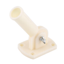 Versatile Flagpole Bracket, Adjustable Flag Stand, 30mm Diameter Plastic Flag Holder With Advanced Environmental Protection