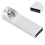 Ασημί μίνι USB2.0 Memory Stick, απίστευτη φορητή, αδιάβροχη μεταλλική μονάδα flash για 5