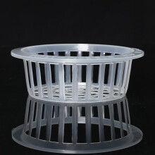 Plastic Mesh Net Pots for Hydroponic Plant Growth, Reusable Rooting Baskets, 10 Pack (A0) Suitable for Leafy Vegetables